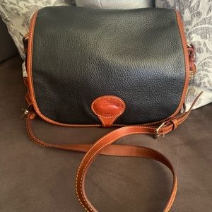 Dooney & Bourke leather saddle crossbody